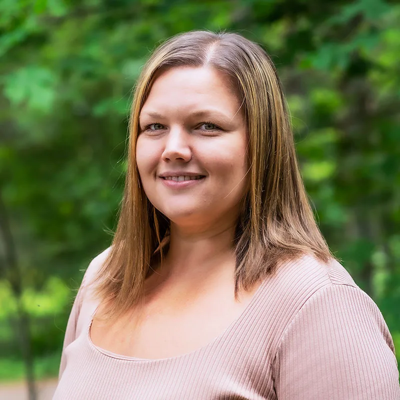 Magdalena Carles, supportansvarig på Brightec Security, porträttbild